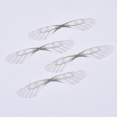 Polyester Fabric Wings Crafts Decoration X-FIND-S322-003C-1