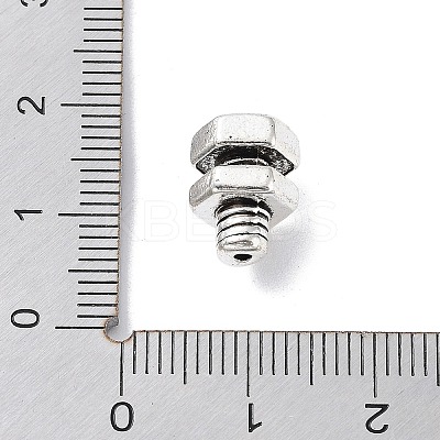 Tibetan Style Alloy Bead PALLOY-H134-06AS-1
