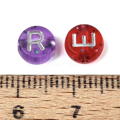 Transparent Acrylic Beads TACR-Q013-02B-M-1