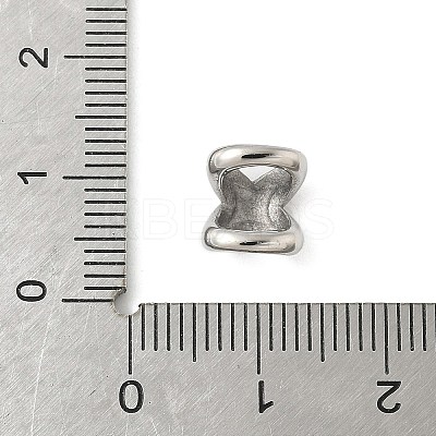 304 Stainless Steel Slide Charms STAS-Z147-08P-02-1