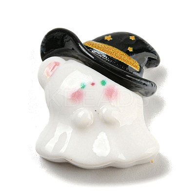 Halloween Theme Opaque Resin Decoden Cabochons RESI-E057-02E-1