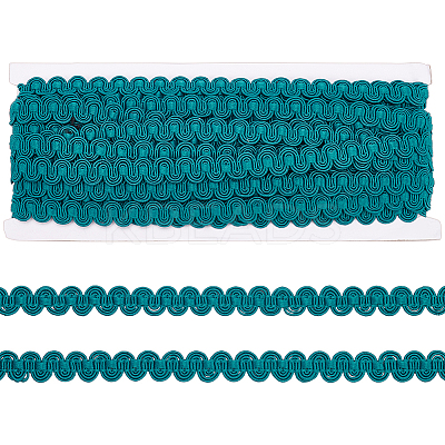 10M Polyester Braided Ribbons SRIB-WH0011-209B-1
