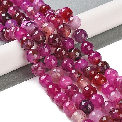 Natural Agate Beads Strands G-M437-C01-01E-1