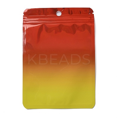 Rectangle Glitter Holographic PVC Resealable Packaging Bags ABAG-P011-01F-02-1