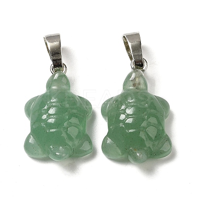 Natural & Synthetic Mixed Gemstone Pendants G-F758-A-P-1