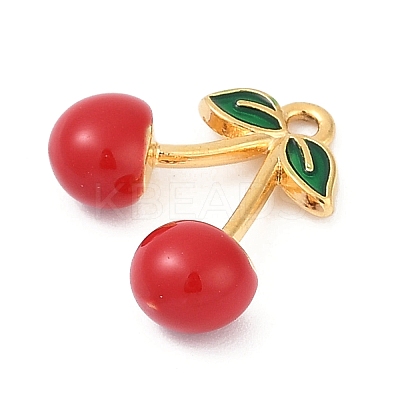 Brass Enamel Pendants LS-KK-U054-02G-01-1