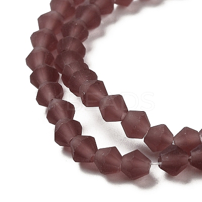 Imitate Austrian Crystal Frosted Glass Beads Strands LS-EGLA-A039-T2mm-MD05-1