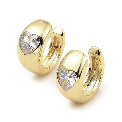Rack Plating Brass Cuff Earrings KK-B077-33G-1