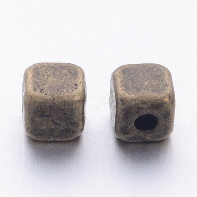 Tibetan Style Alloy Spacer Beads K0NP1071-1