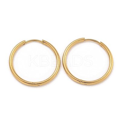 PVD Vacuum Plating 304 Stainless Steel Huggie Hoop Earrings for Women EJEW-F280-07D-G-1