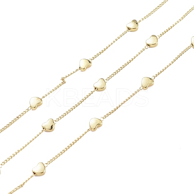 Handmade Brass Twisted Chains CHC-I006-06G-1