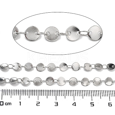 Non-Tarnish 304 Stainless Steel Link Chain CHS-H026-05A-P-1