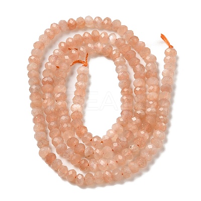 Natural Sunstone Beads Strands G-F460-02-1