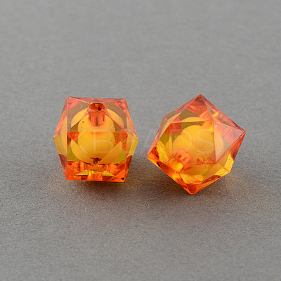 Transparent Acrylic Beads TACR-S112-10mm-11-1