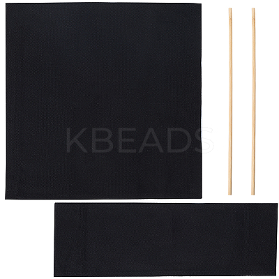 Cloth & Bamboo Sticks for Beach Chair Cloth Replacement Supplies AJEW-WH20018-05A-1-1