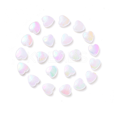 100Pcs Eco-Friendly Transparent Acrylic Beads TACR-YW0001-07H-1