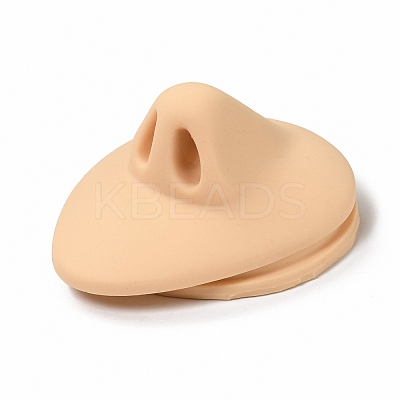 Soft Silicone Nose Flexible Model Body Part Displays with Acrylic Stands ODIS-E016-03-1