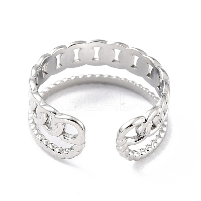 Non-Tarnish 304 Stainless Steel Finger Rings X-RJEW-L102-34P-1