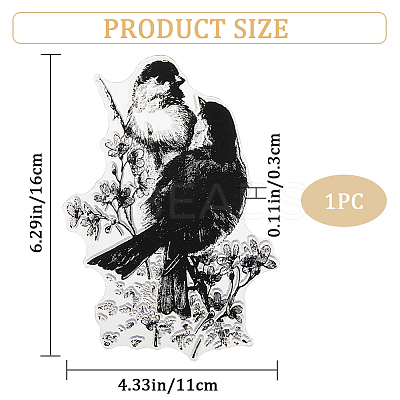 Clear Silicone Stamps DIY-WH0504-68A-1