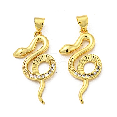 Real 18K Gold Plated Brass Pendants KK-L209-019G-1