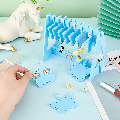 1 Set Opaque Acrylic Earring Display Stands EDIS-PH0001-54C-1