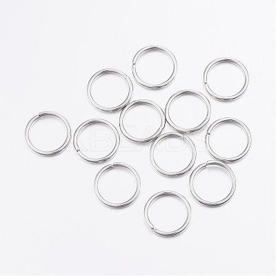 Tarnish Resistant 304 Stainless Steel Open Jump Rings STAS-P151-01-1