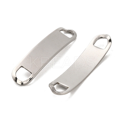 Non-Tarnish 201 Stainless Steel Connector Charms STAS-K265-02C-P-1