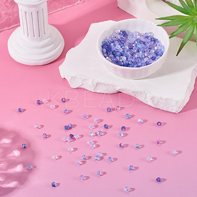 3 Bags 3 Colors Transparent Colours Glass Seed Beads GLAA-TA0003-68-1