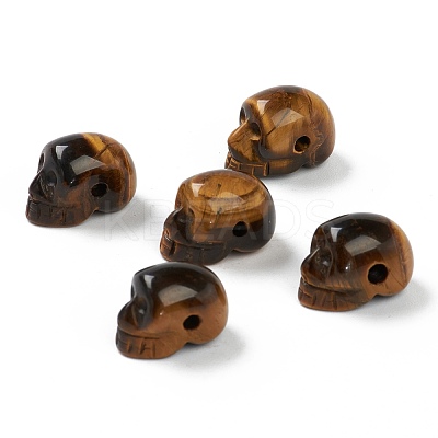 Natural Tiger Eye Beads G-B003-07-1
