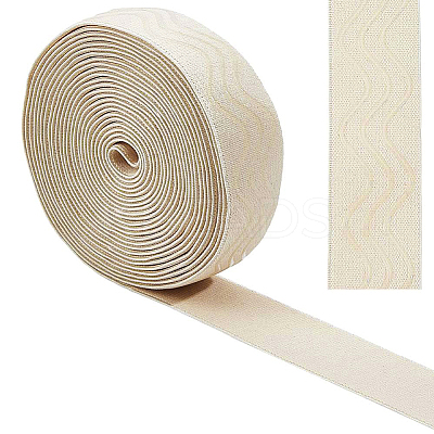 5 Yards Polyester Non-slip Elastic Bands SRIB-GF0001-62A-1