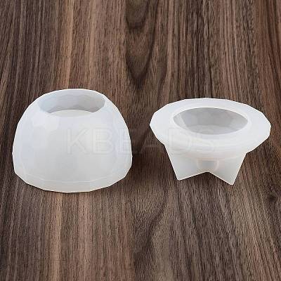 Faceted Round DIY Candle Cup Silicone Molds LS-DIY-Q037-07B-1