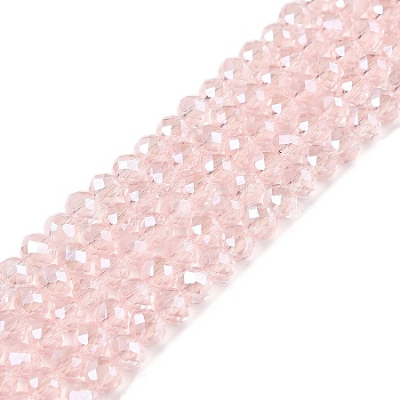 Electroplate Glass Beads Strands EGLA-A044-T3mm-A22-1