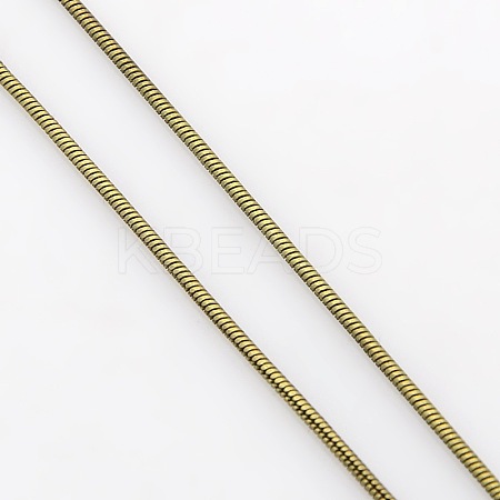 Soldered Brass Snake Chain X-CHC-L002-01-1