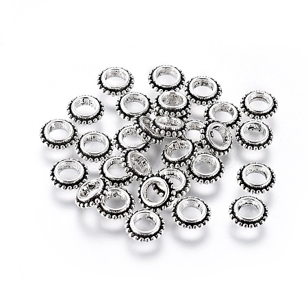 Tibetan Style Alloy Spacer Beads LS-LF11067Y-NF-1