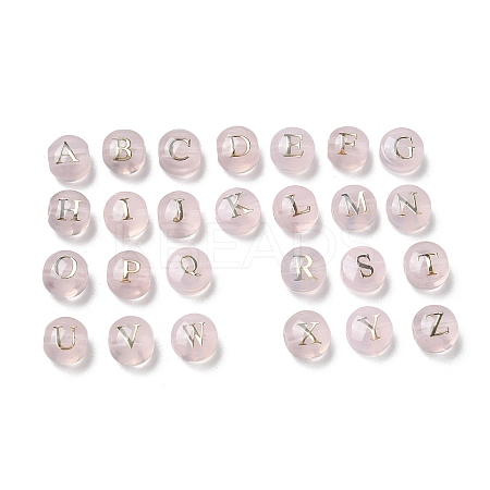 26Pcs Transparency Glass Beads GLAA-Q001-08A-1