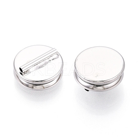 Brass Magnetic Brooch Pin Converter FIND-N013-01A-P-1