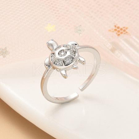 304 Stainless Steel Open Cuff Finger Rings for Women RJEW-B109-07P-01-1