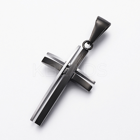 304 Stainless Steel Pendants STAS-H360-06BP-1