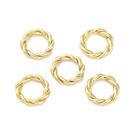Brass Linking Rings KK-U042-01G-02-1