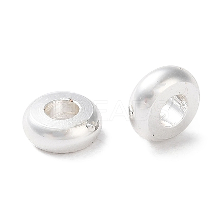 Rack Plating Brass Spacer Beads KK-F090-17S-01-1