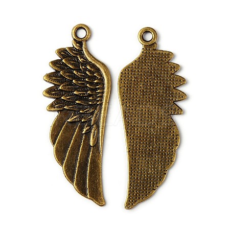 Tibetan Style Alloy Large Pendants LS-EAAA036Y-AB-1