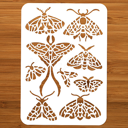 PET Hollow Out Drawing Painting Stencils DIY-WH0421-0036-1