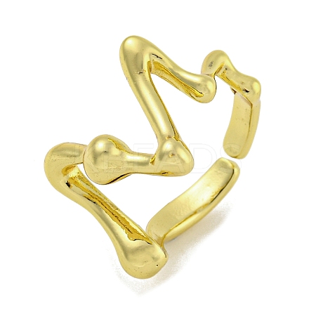 Brass Cuff Rings for Women LS-RJEW-E294-05G-03-1