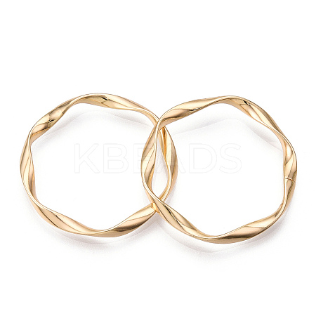 Brass Linking Rings KK-Q735-327G-1