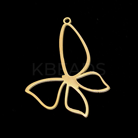PVD Vacuum Plating 201 Stainless Steel Pendants LS-STAS-T056-LA712-2-1