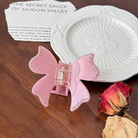 Cellulose Acetate & Iron Claw Hair Clips PW-WG9577C-04-1