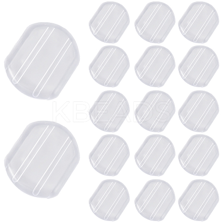 120Pcs Comfort Silicone Earring Pads KY-SP0001-68-1