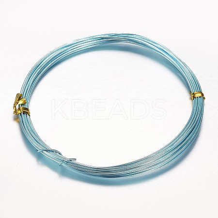 Round Aluminum Craft Wire AW-D009-0.8mm-10m-02-1
