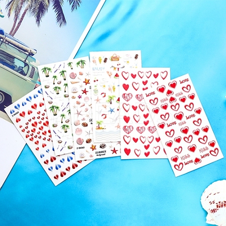 Valentine's Day 5D Love Nail Art Sticker Decals MRMJ-R109-Z-DM2-1