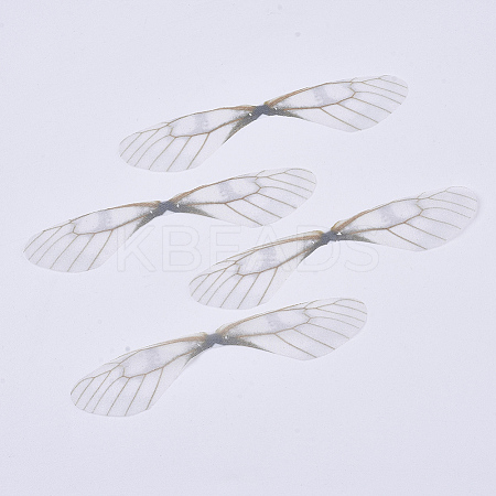 Polyester Fabric Wings Crafts Decoration X-FIND-S322-003C-1